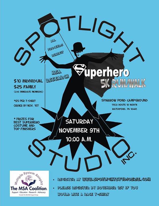 1st Annual Spotlight Superhero 5K